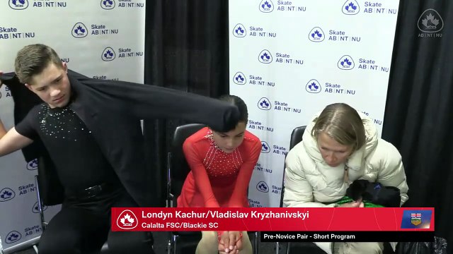 Pre-Novice & Novice Pairs Short Program - Chemco Rink - 2025 Wild Rose Invitational (11)