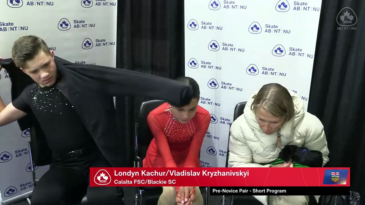 Pre-Novice & Novice Pairs Short Program - Chemco Rink - 2025 Wild Rose Invitational (11)