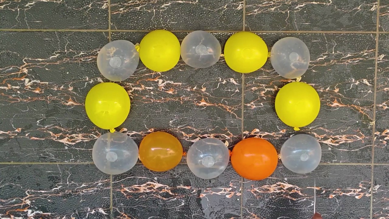 Beautiful Water Colorful Big and Small Balloons Orbeez Popping Reverse ASMR Satisfying Relaxing #Balloonsasmr #satisfying #BalloonPopping