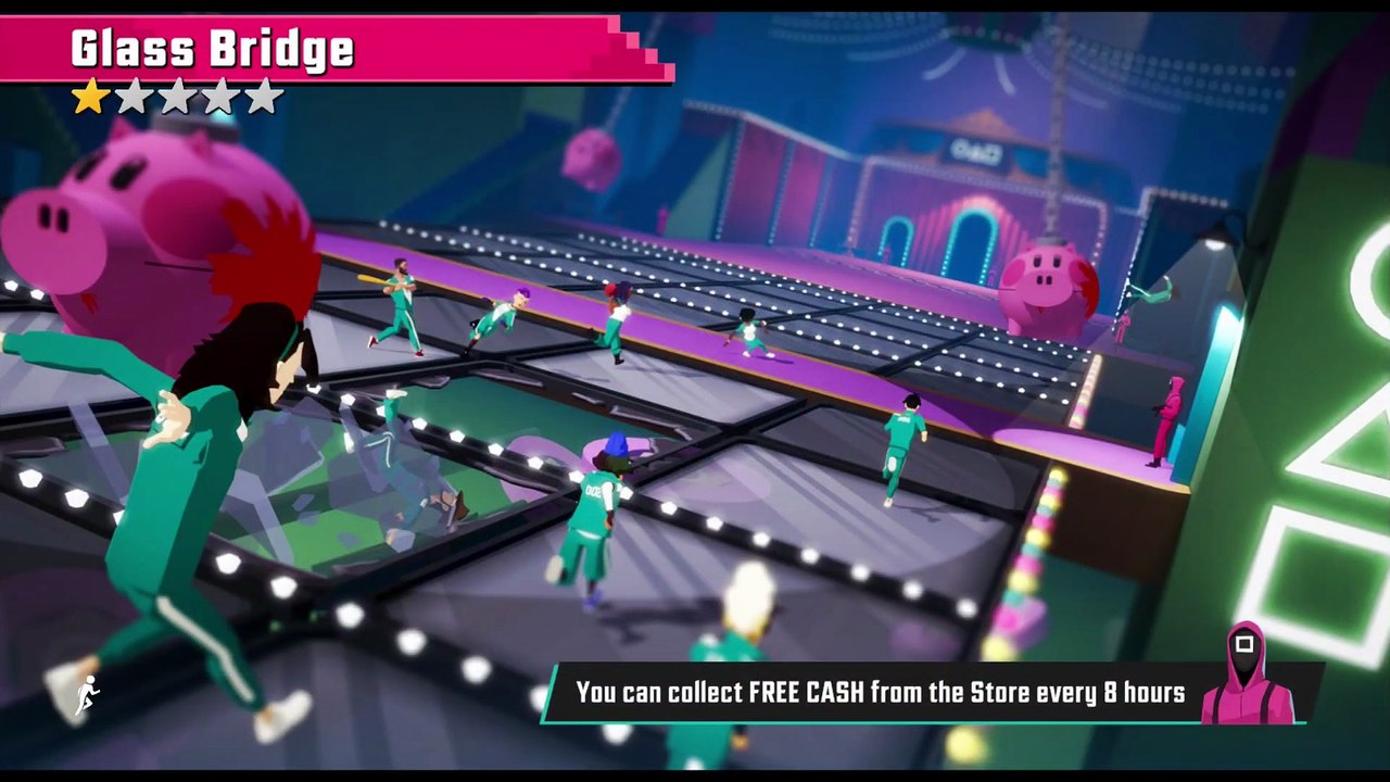 Squid Game: Unleashed – Red Light, Green Light, Glass Bridge & Stair Race (Gameplay Part 2)