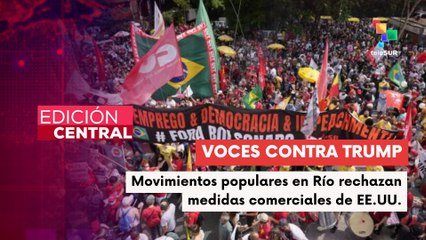 Brasil alza su voz frente a medidas que afectan su economía impuestas por EE.UU.