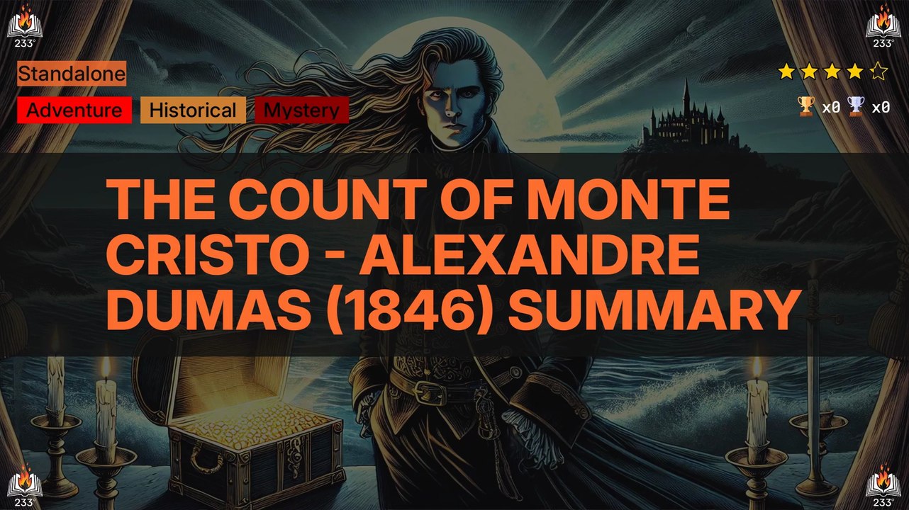 The Count of Monte Cristo - Alexandre Dumas (1846) Summary