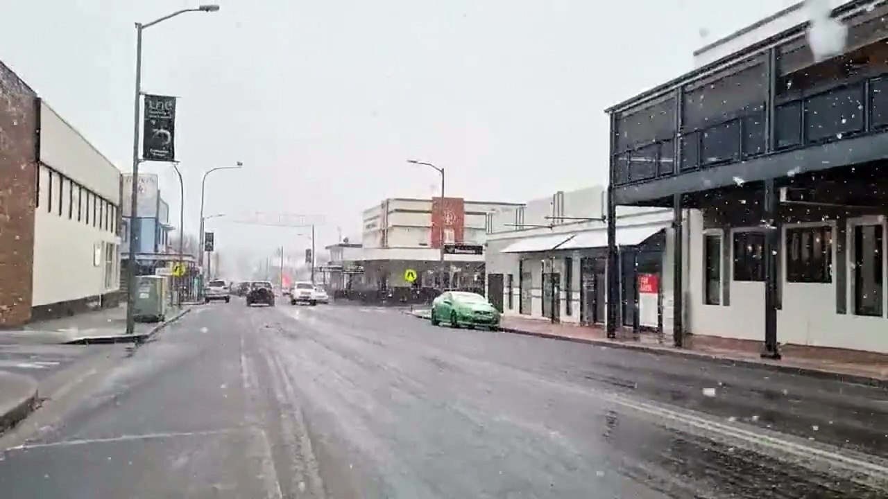Armidale Snowfall, August 2, 2025
