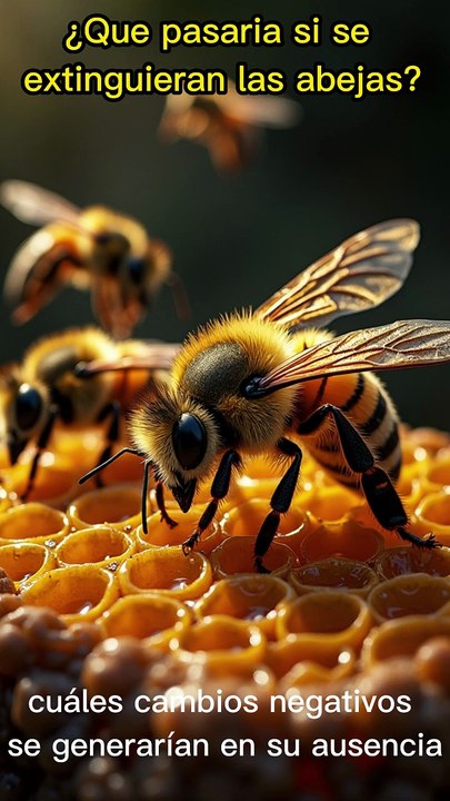 ¡Las abejas son las verdaderas "influencers" de la naturaleza!#abejas#naturaleza#datoscuriosos