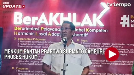 Menkum Bantah Prabowo Campuri Proses Hukum dengan Keluarkan Amnesti dan Abolisi