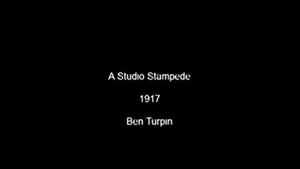 The Silent Studio Riot (1917) – Vintage Slapstick Fun