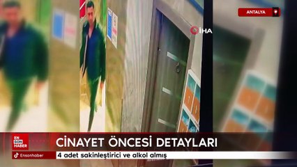 Antalya'da eşini satırla öldüren şahsın cinayet günü detayları