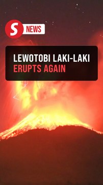 Indonesia’s Mount Lewotobi Laki-Laki erupts, ash column reaches 10 kilometres
