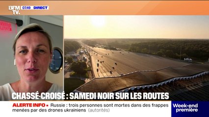 Chassé-croisé: “900 km de bouchons cumulés vendredi 1ᵉʳ août”, témoigne la rédactrice en chef adjointe de Vinci Autoroutes