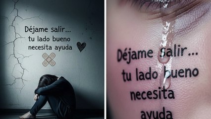 🎵 Déjame salir... tu lado bueno necesita ayuda 💔😢