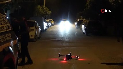 Dağdan atılan işaret fişeği ekipleri alarma geçirdi: Termal kameralı dron ile bölge didik didik tarandı