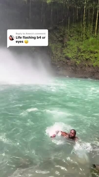 Man's Attempt to Get Close to Waterfall Ends in Near-Drowning Scare