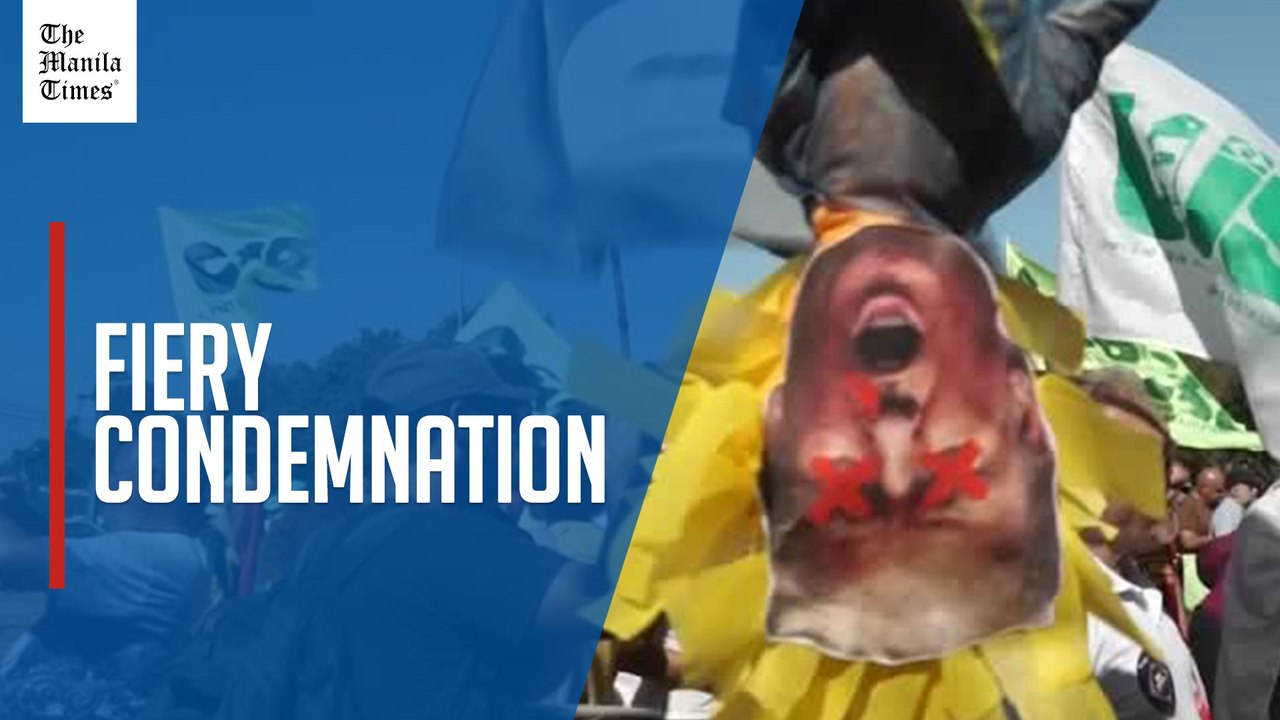 Protesters burn Trump effigies after US imposes 50% tariffs on imports from Brazil