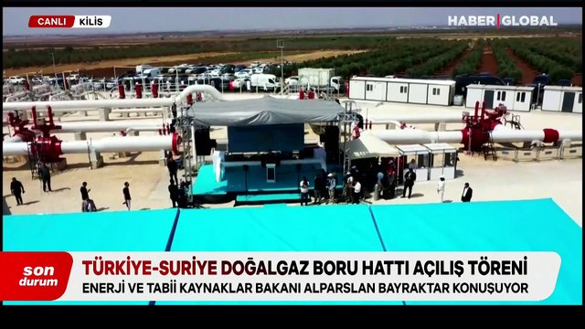 Azerbaycan gazı Suriye'ye akıyor: 5 milyon hanenin elektrik ihtiyacını karşılanmış olacak