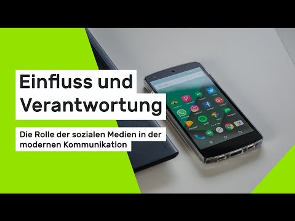 Einfluss und Verantwortung - Die Rolle der sozialen Medien in der modernen Kommunikation