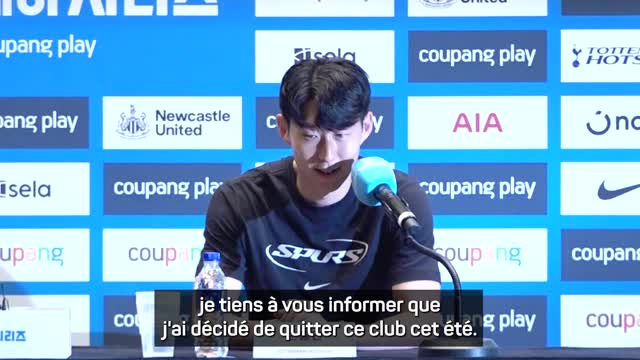 Tottenham - Son : "J'ai décidé de quitter ce club cet été"