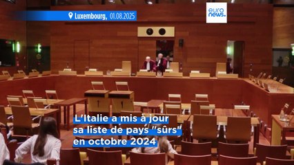 La Cour de justice de l'UE blâme l'Italie pour les transferts de migrants vers l'Albanie
