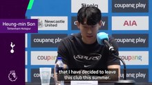 'Toughest decision I've ever made' - Son announces Tottenham exit
