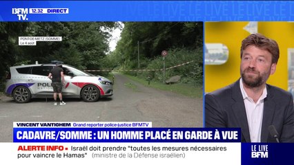 Corps éviscéré dans la Somme: un suspect placé en garde à vue pour "assassinat"