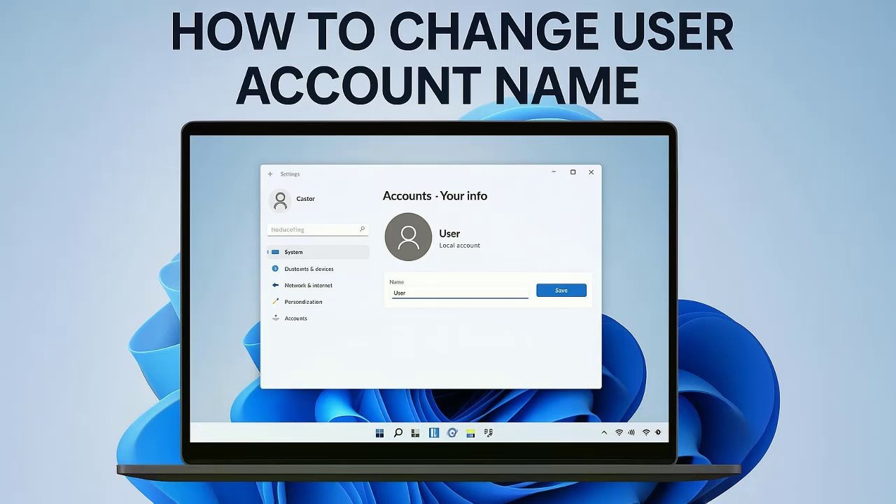 Change User Account Name in Windows 11 & 10 Quickly (Local & Microsoft ...