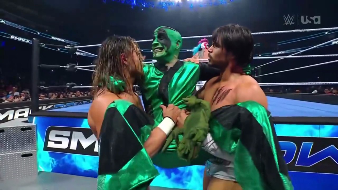 WWE Smack Down _Aug 01, 2025 - Los Garza Vs Mr. Iguana & Psycho Clown _ AAA World Tag Team Championship Match