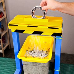 Crafting a picture holder for home/school from ball bearings 🖼️