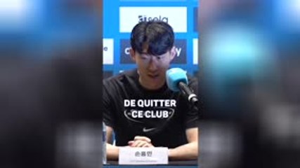 Tottenham - Son : "J'ai décidé de quitter ce club cet été"