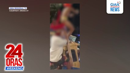 Lalaki, nagsayaw nang naka-brief lang sa ibabaw ng tricycle; nagpaliwanag sa mga pulis | 24 Oras Weekend