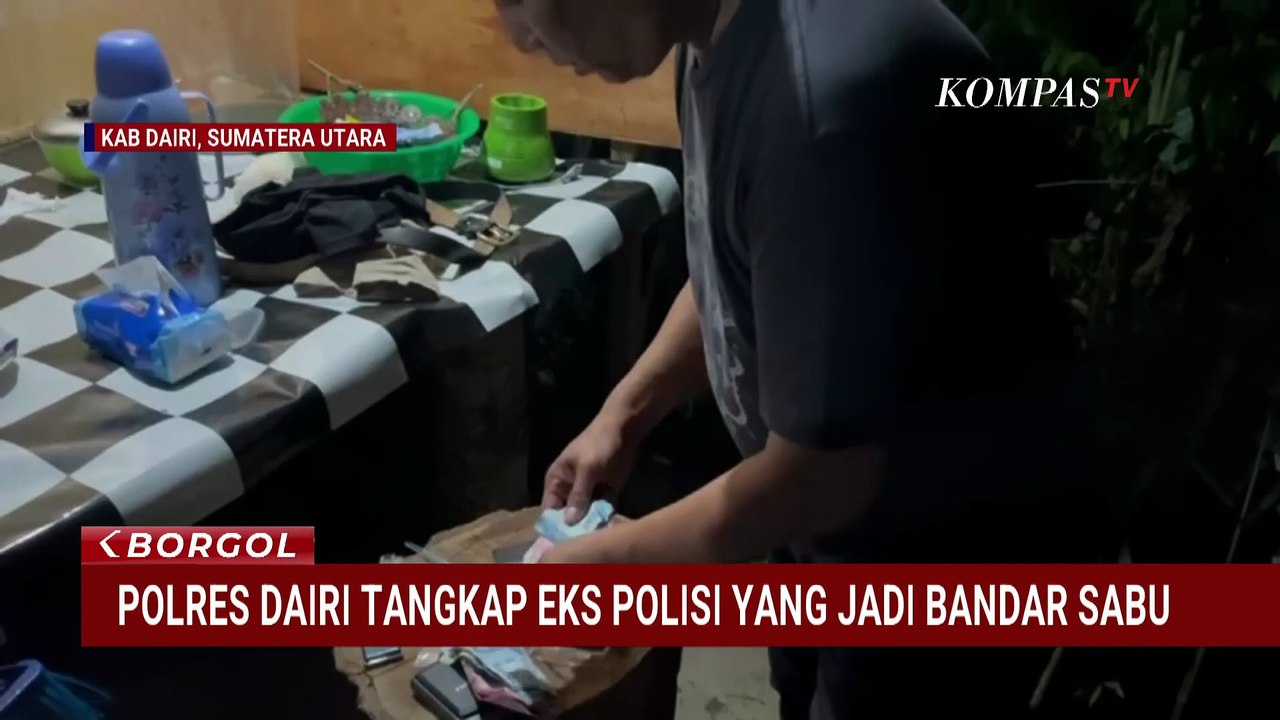 Eks Polisi Jadi Bandar Sabu di Dairi, 200 Gram Sabu Disembunyikan dalam Sepatu