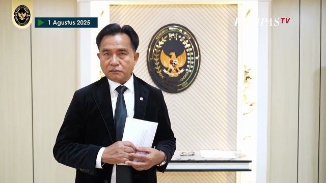 Menko Yusril Bicara Soal Amnesti Hasto & Abolisi Tom Lembong dari Presiden Prabowo