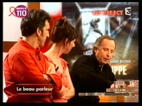 Johnny Hallyday & Fabrice Luchini – France 3 (2006) | Promo du film Jean-Philippe