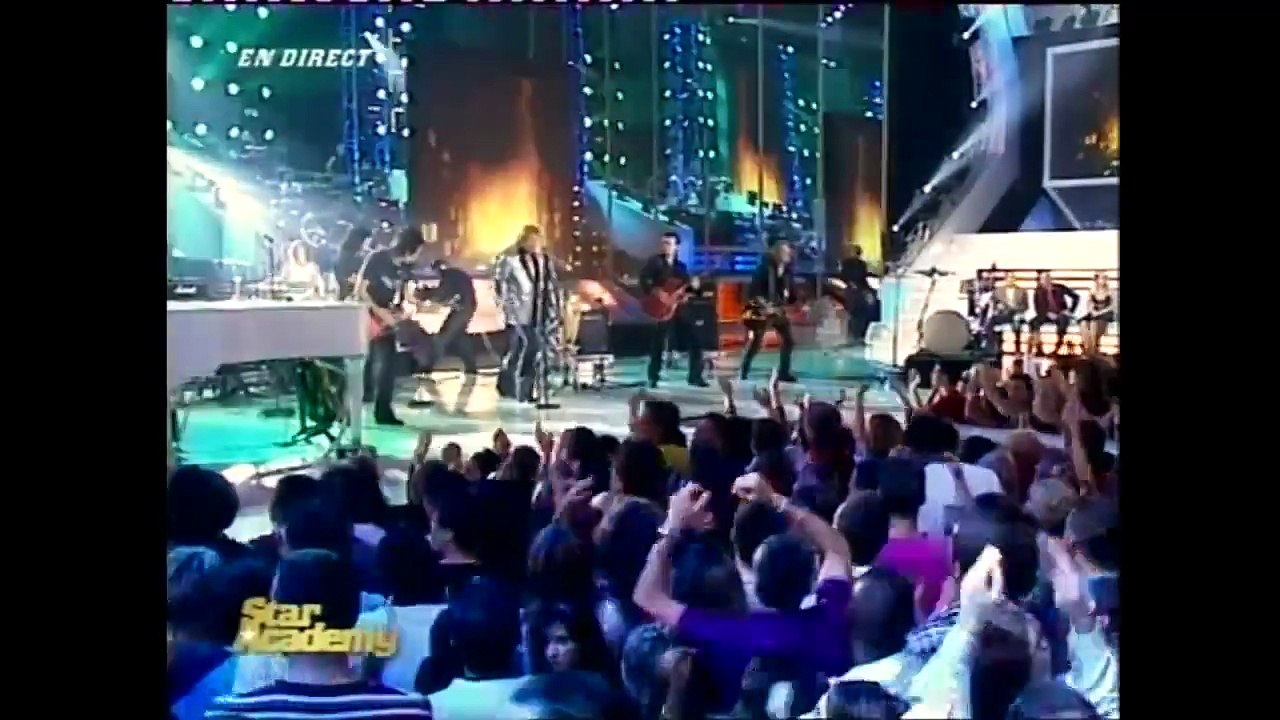 Johnny Hallyday – "La Loi du Silence" en live à la Star Academy (TF1 – 6 octobre 2006)