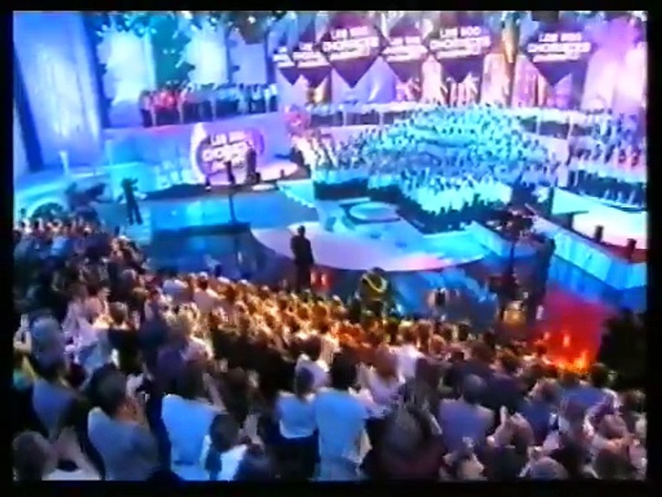 Johnny Hallyday & Patrick Fiori - Vivre pour le meilleur (Les 500 Choristes, TF1 - 2006) + Mon plus beau Noël