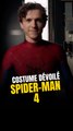 Nouveau costume de Tom Holland dans Spider-Man 4
