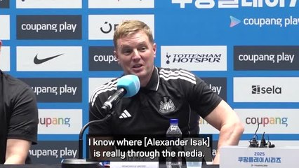 Isak saga 'far from ideal' for Newcastle - Howe