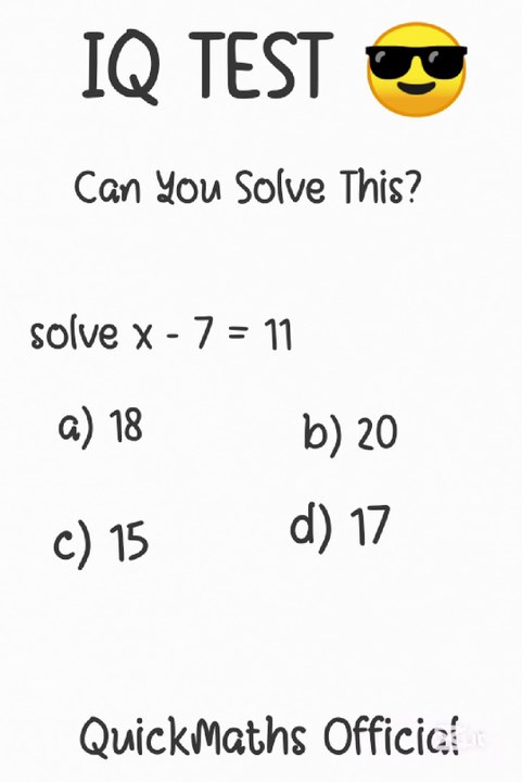 Crack This IQ Test Challenge Now! 🚀