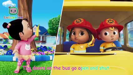 Wheels on the Bus - Rocket Rescue! _ CoComelon Nursery Rhymes & Kids Songs