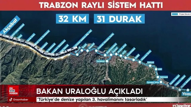 Bakan Abdulkadir Uraloğlu açıkladı: 3. havalimanını Trabzon için tasarladık