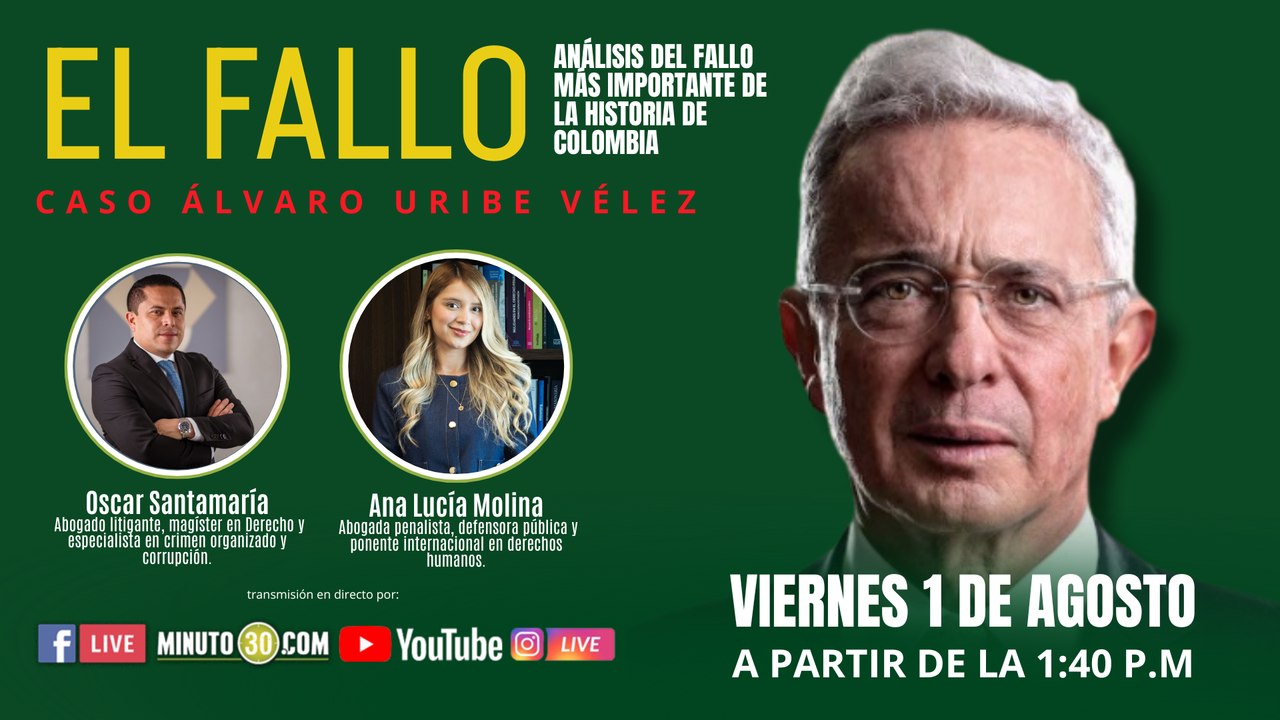 Condena a Álvaro Uribe: lo que debe saber sobre el fallo más importante en la historia de Colombia