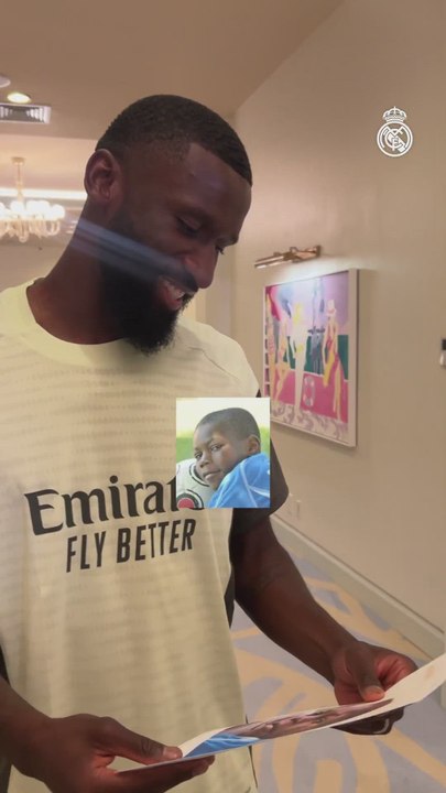 El reto viral de Rüdiger: ¿reconoce a sus compañeros de pequeños?