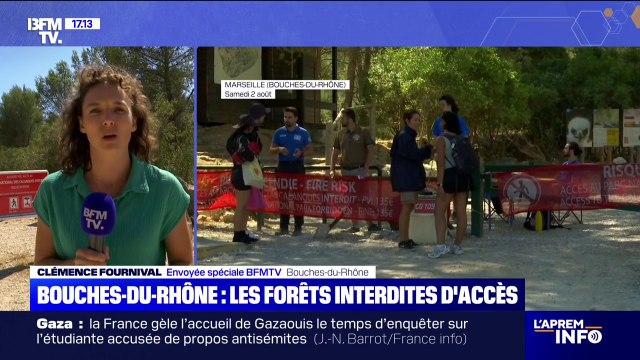 Vigilance orange pour feux de forêt: à Marseille, 170 marins-pompiers déployés en renfort