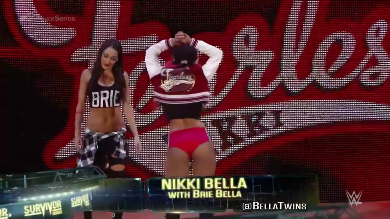 FULL MATCH - AJ Lee vs. Nikki Bella (w/ Brie Bella) - WWE Divas Championship - Survivor Series 2014