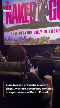 En tiempos de universos compartidos y zombis por todos lados, Liam Neeson lanza una advertencia antes de ver su nueva película: “Esto es comedia clásica: sin superhéroes, sin muertos vivientes y sin Pedro Pascal”.