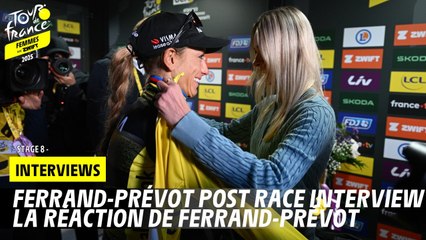 Ferrand-Prévot's post-race interview - Stage 8 - Tour de France Femmes avec Zwift 2025
