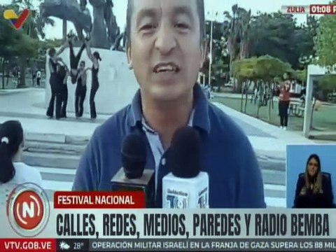 Zulia | Festival Calles, Redes, Medios, Paredes y Radio Bemba se desarrolla con actos culturales