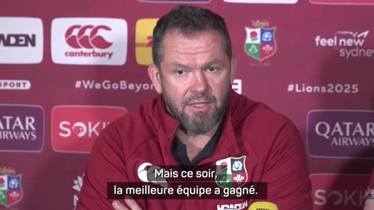Lions Britanniques et Irlandais - Farrell : "Après avoir bu une bière ou deux, on sera fiers"