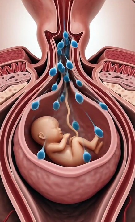 Illustration of Baby In The Womb