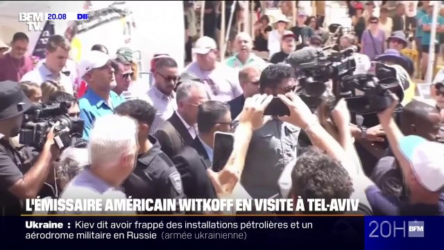 L'émissaire américain Steve Witkoff a rencontré des familles d'otages israéliens retenus par le Hamas à Tel-Aviv