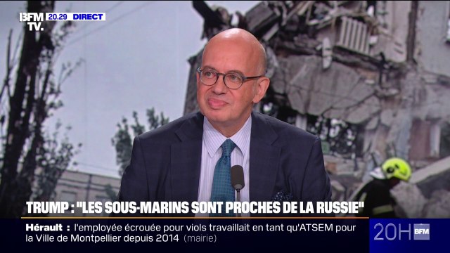Guerre en Ukraine: Je pense que le président Poutine ne va pas répondre à l'ultimatum lancé par Donald Trump, estime Pierre Lévy (ancien ambassadeur de France en Russie)