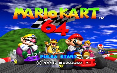 MARIOKART 64 EN ESPAÑOL CON TEXTURAS HD COPA ESTRELLA 50CC.
